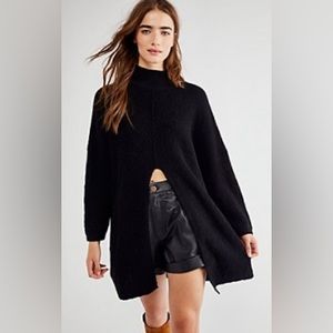 FREE PEOPLE COCO SWEATER BLACK